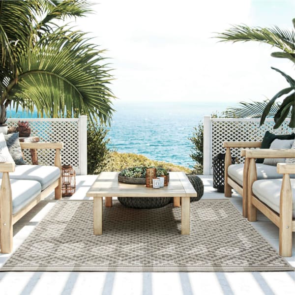 Outdoor-Lounge-Set-4-tlg.-Aruba-Beige-Holz-Inszeniert-1