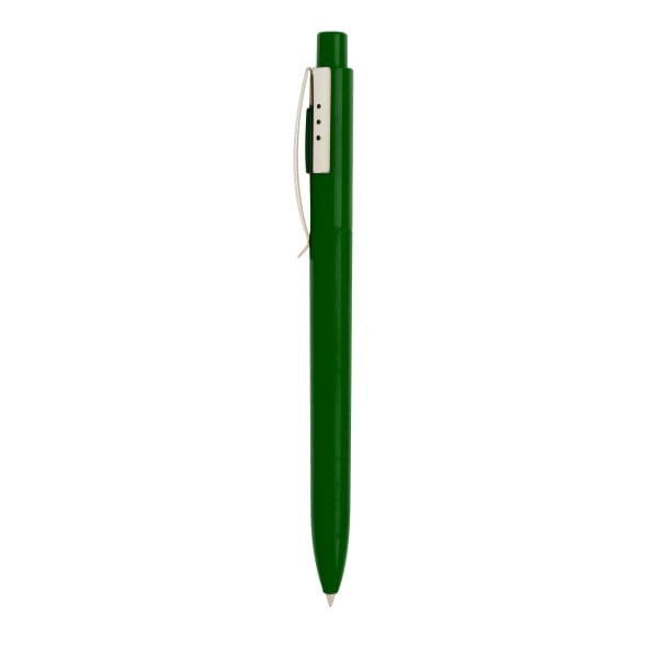 Kugelschreiber-Elegance-blau-Grün-Metall-Kunststoff-Frontansicht-1