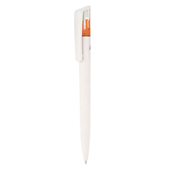 Kugelschreiber-Bio-Star-blau-Qualitätsmine-Jogger-Orange-Kunststoff-Frontansicht-1