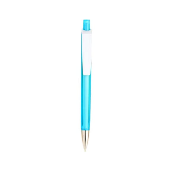 Kugelschreiber-Tri-Star-transparent-Solid-blau-dokumentenecht-Blau-Kunststoff-Frontansicht-1
