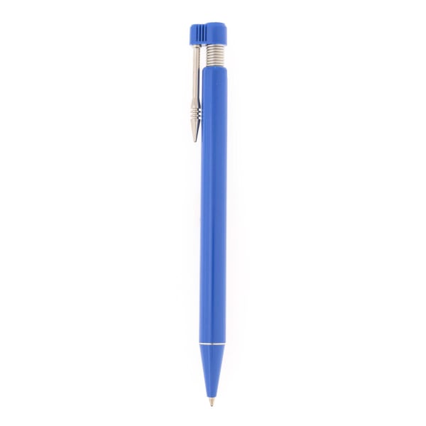 Kugelschreiber-Empire-blau-dokumentenecht-Blau-Kunststoff-Frontansicht-1