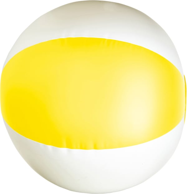Wasserball-Motion-Gelb-PVC-Frontansicht-1