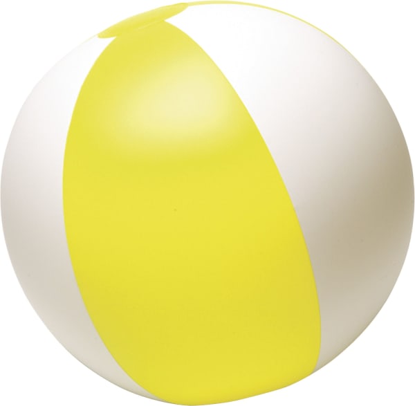 Wasserball-Motion-Gelb-PVC-Frontansicht-2