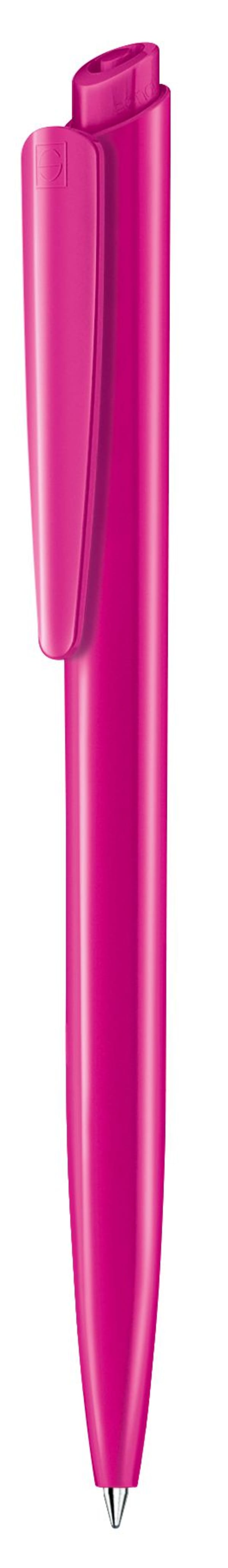 Kugelschreiber-Dart-Polished-blau-dokumentenecht-Pink-Kunststoff-Frontansicht-1