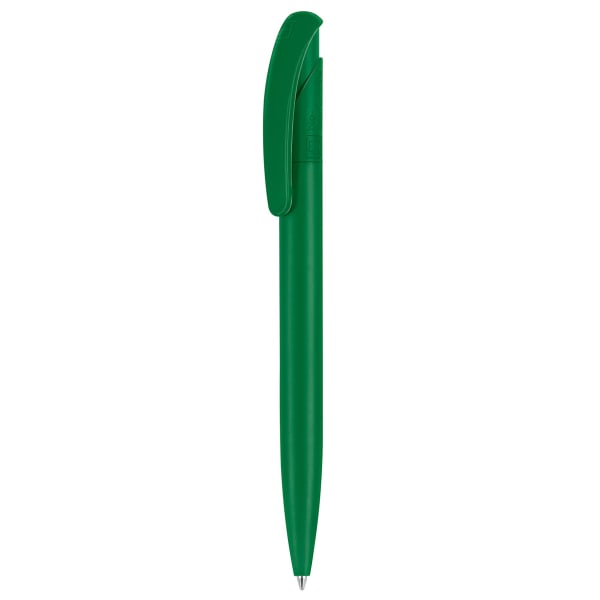 Kugelschreiber-Nature-Plus-Matt-blau-dokumentenecht-Senator-magic-flow-G2-Mine®-Grün-Frontansicht-1