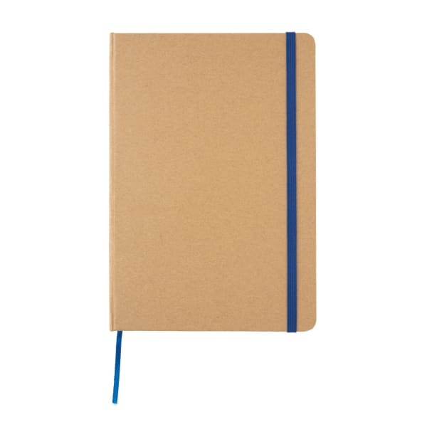 Notizbuch-A5-Blau-Papier-Frontansicht-1