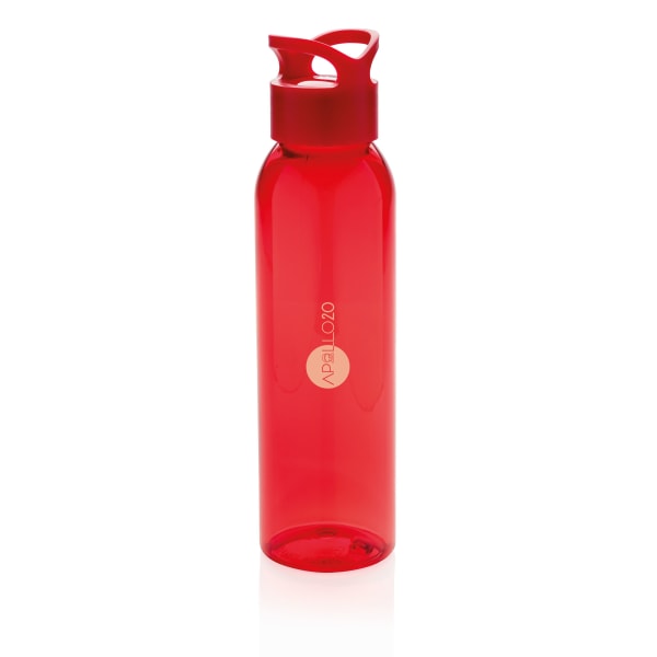 Trinkflasche-Rot-Kunststoff-Frontansicht-2