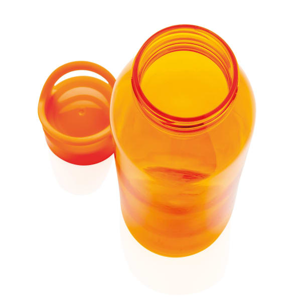 Trinkflasche-Orange-Kunststoff-Frontansicht-3