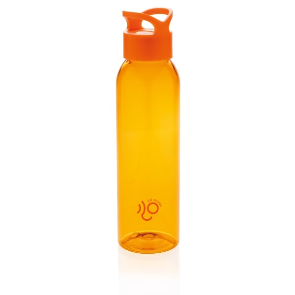 Trinkflasche-Orange-Kunststoff-Frontansicht-2