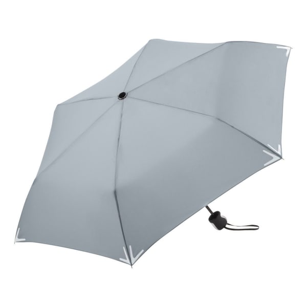 Mini-Taschenschirm-Safebrella-Grau-Frontansicht-1