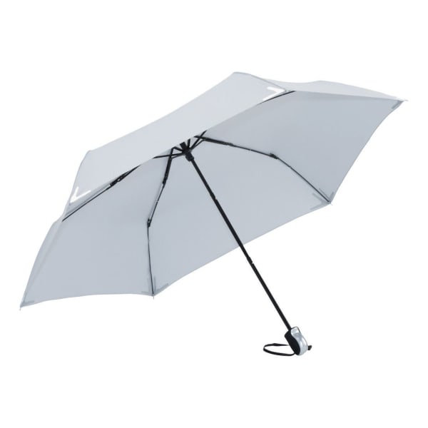 Mini-Taschenschirm-Safebrella-Grau-Frontansicht-2