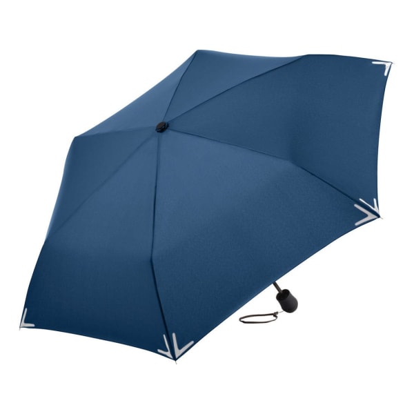 Mini-Taschenschirm-Safebrella-LED-Blau-Frontansicht-1