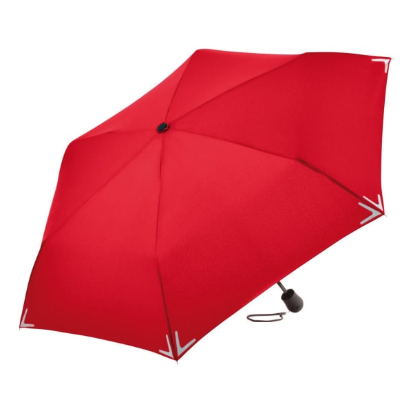 Mini-Taschenschirm-Safebrella-LED-Rot-Frontansicht-1