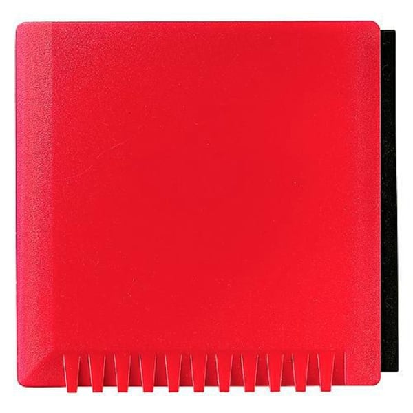 Eiskratzer-Quadrat-Rot-Kunststoff-Frontansicht-1