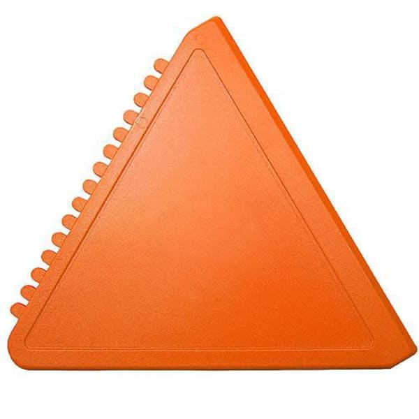 Eiskratzer-Dreieck-Orange-Kunststoff-Frontansicht-1
