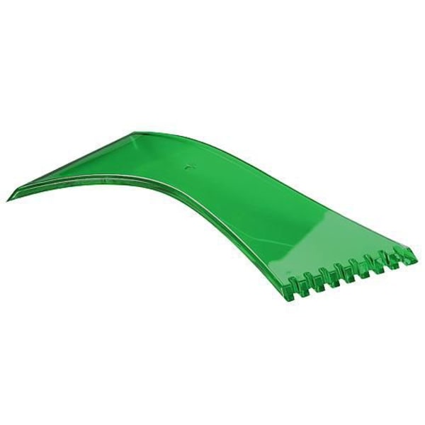 Eiskratzer-Ergonomic-Transparent-Grün-Kunststoff-Frontansicht-1