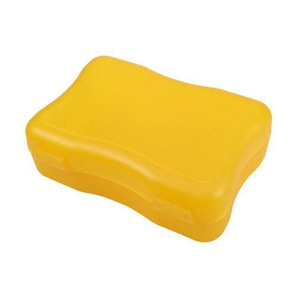 Brotdose-Wave-mittel-Gelb-Kunststoff-Frontansicht-1