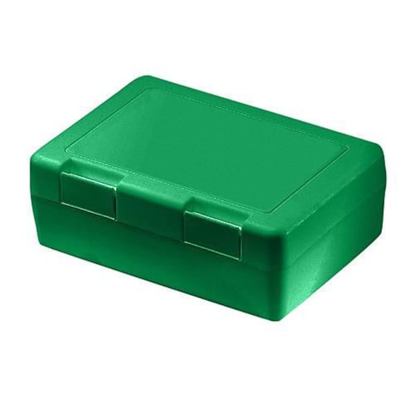 Brotdose-Dinner-Box-Plus-Grün-Kunststoff-Frontansicht-2