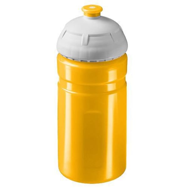Trinkflasche-Champion-Gelb-Kunststoff-Frontansicht-1