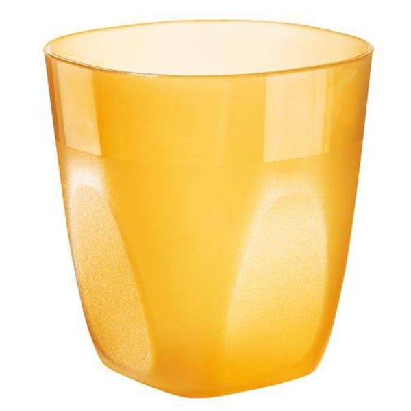 Trinkbecher-Mini-Cup-Orange-Kunststoff-Frontansicht-1