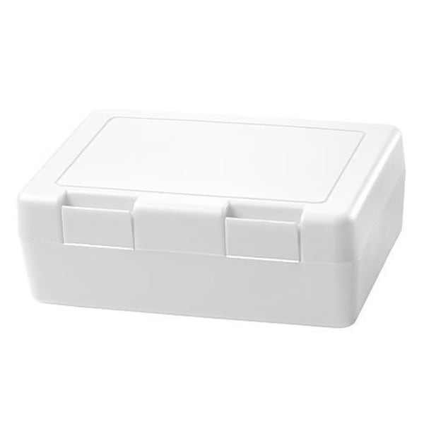 Brotdose-Dinner-Box-Weiß-Kunststoff-Frontansicht-1