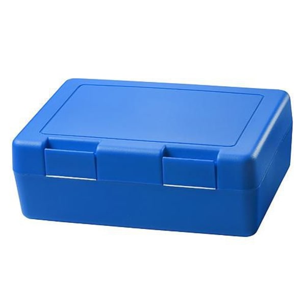 Brotdose-Dinner-Box-Blau-Kunststoff-Frontansicht-1