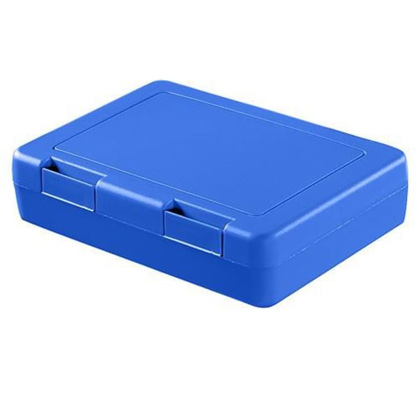 Brotdose-Snack-Box-Blau-Kunststoff-Frontansicht-1
