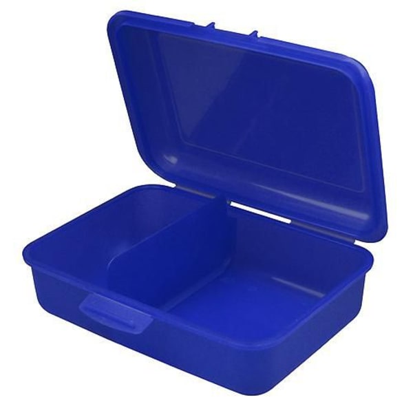 Brotdose-School-Box-Deluxe-Blau-Kunststoff-Frontansicht-1