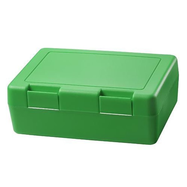 Brotdose-Dinner-Box-Grün-Kunststoff-Frontansicht-1