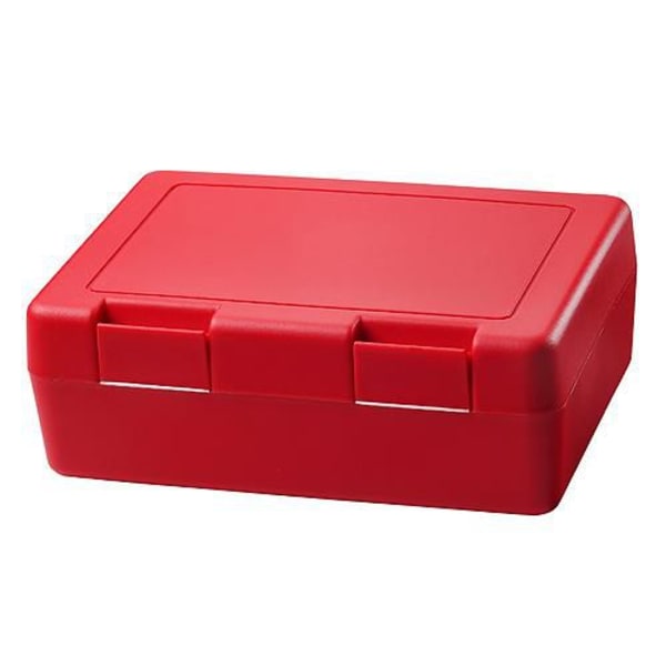 Brotdose-Dinner-Box-Rot-Kunststoff-Frontansicht-1
