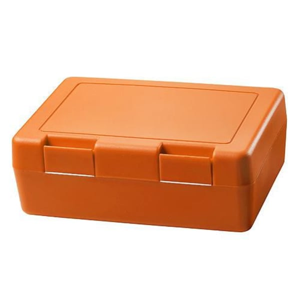 Brotdose-Dinner-Box-Orange-Kunststoff-Frontansicht-1
