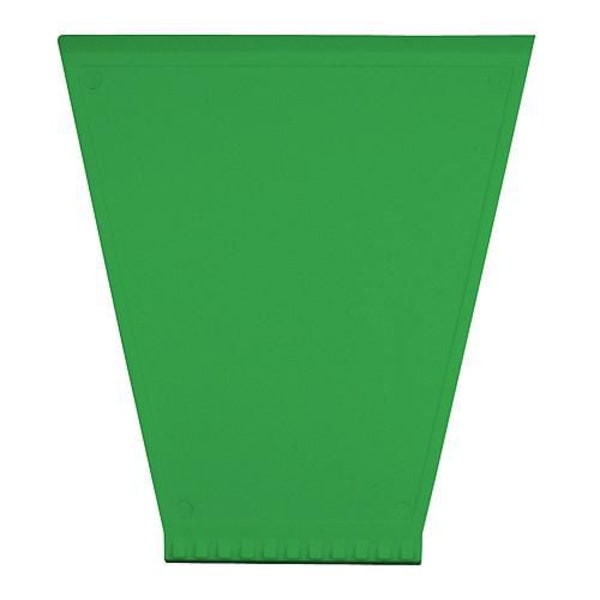 Eiskratzer-Trapez-Grün-Kunststoff-Frontansicht-1