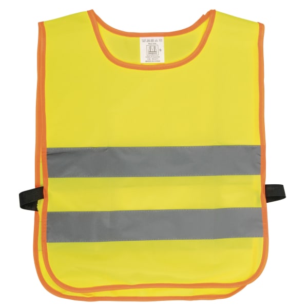 Sicherheitsweste-für-Kinder-Mini-Hero-Gelb-Frontansicht-1