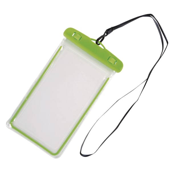 Telefon-Tasche-Diver-Grün-Kunststoff-Frontansicht-1