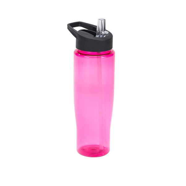 Trinkflasche-Tempo-Pink-Kunststoff-Frontansicht-1