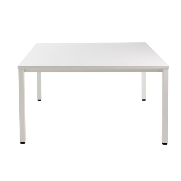 Tisch-Marcel-Weiß-Metall-MDF-Frontansicht-1