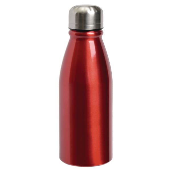 Trinkflasche-Fancy-Rot-Aluminium-Frontansicht-1