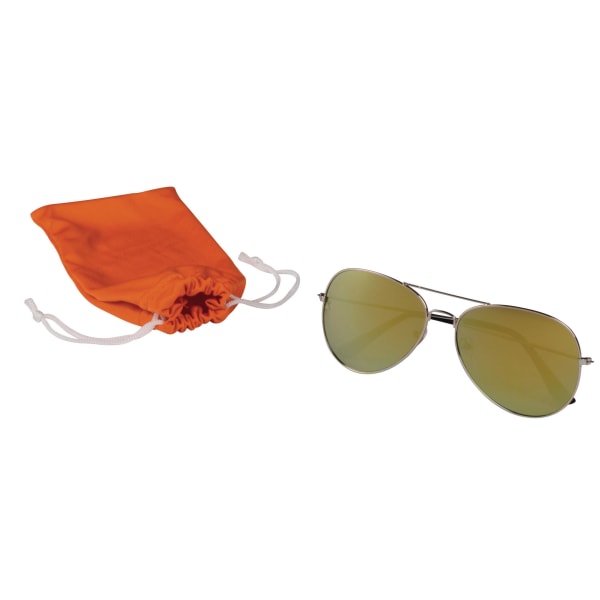 Sonnenbrille-New-Style-Orange-Polyester-Frontansicht-1