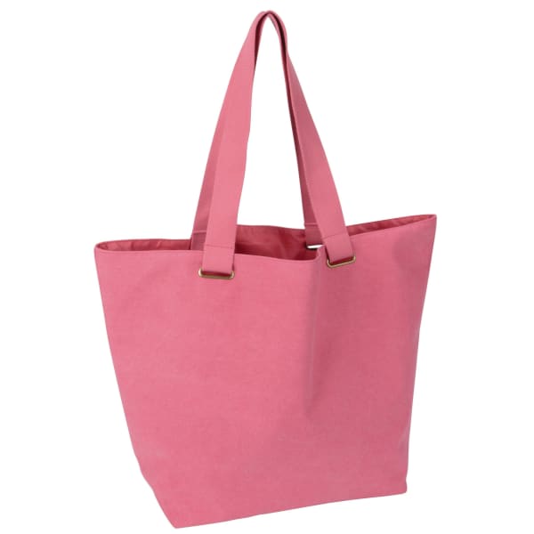 Strandtasche-Korsika-Pink-Baumwolle-Frontansicht-1