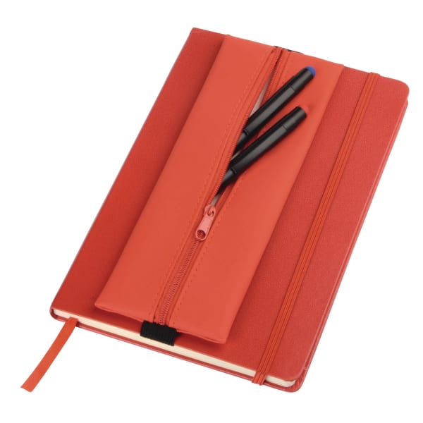 Stiftemappe-für-Notizbücher-Keeper-Rot-Frontansicht-2