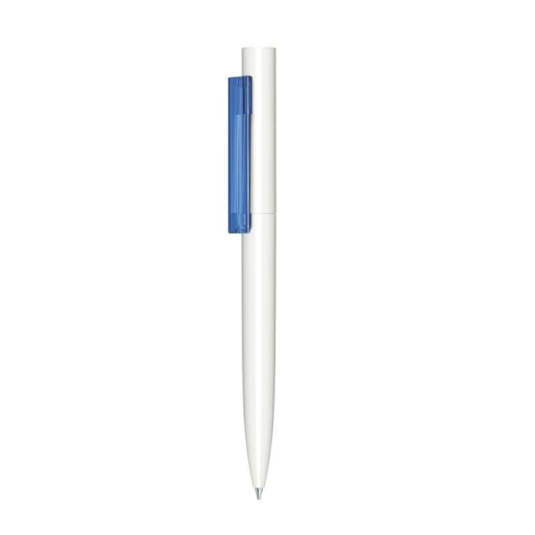 Kugelschreiber-Headliner-Polished-blau-dokumentenecht-Kunststoffgroßraummine-Blau-Kunststoff-Frontansicht-1