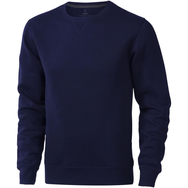 Sweatshirt-Surrey-Blau-Baumwolle-Polyester-Frontansicht-1