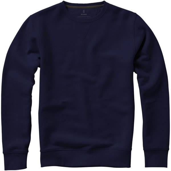 Sweatshirt-Surrey-Blau-Baumwolle-Polyester-Frontansicht-3