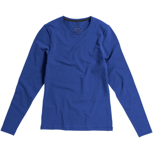 Damen-Langarmshirt-Ponoka-Blau-Baumwolle-Elasthan-Frontansicht-3