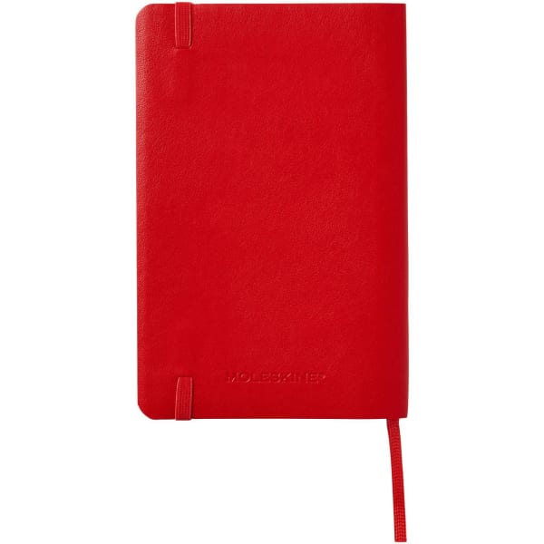 Notizbuch-Softcover-Mini-Classic-Rot-Lederimitat-Rückansicht-1