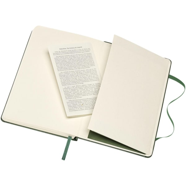 Notizbuch-Hardcover-Mini-Classic-Grün-Lederimitat-Frontansicht-5