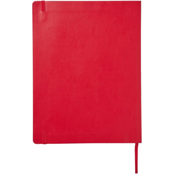 Notizbuch-Softcover-XL-Classic-Rot-Lederimitat-Rückansicht-1
