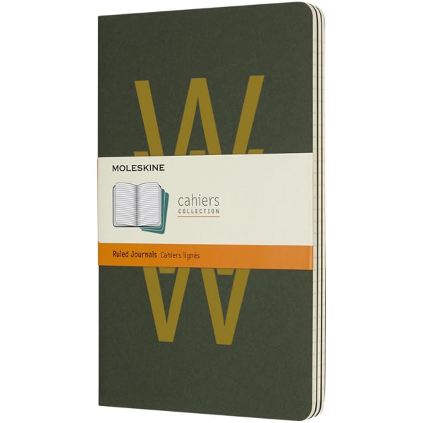 Notizbuch-Journal-L-Cahier-Grün-Frontansicht-2