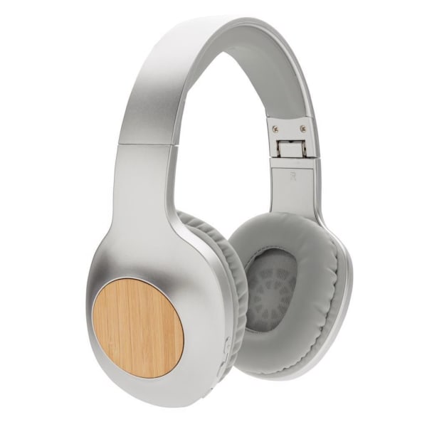 Wireless-Kopfhörer-Dakota-Bambus-Grau-Frontansicht-1
