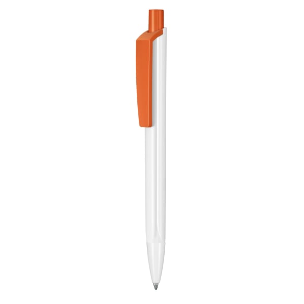 Kugelschreiber-Tri-Star-P-blau-dokumentenecht-Kunststoffgroßraummine-Orange-Kunststoff-Frontansicht-1